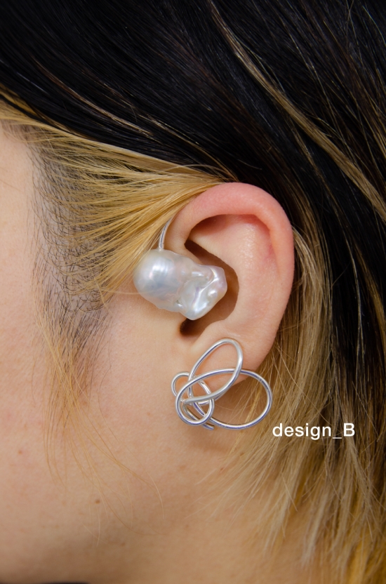 パール イヤーカフ シルバー Atelier St Cat 通販